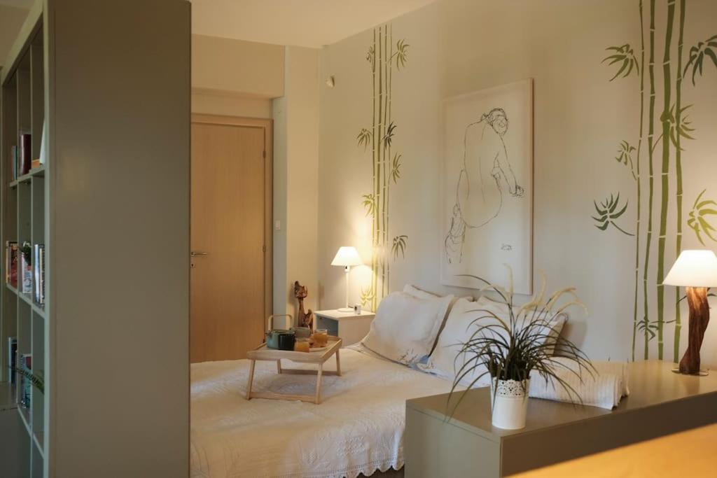 Apartment With Garden In Thessaloniki. ภายนอก รูปภาพ
